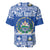 El Salvador Christmas Baseball Jersey The Torogoz Cartoon With Coat Of Arms - Wonder Print Shop