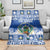 El Salvador Christmas Blanket The Torogoz Cartoon With Coat Of Arms