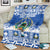 El Salvador Christmas Blanket The Torogoz Cartoon With Coat Of Arms