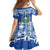 El Salvador Christmas Family Matching Mermaid Dress and Hawaiian Shirt The Torogoz Cartoon With Coat Of Arms - Wonder Print Shop