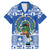 El Salvador Christmas Family Matching Mermaid Dress and Hawaiian Shirt The Torogoz Cartoon With Coat Of Arms - Wonder Print Shop