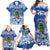 El Salvador Christmas Family Matching Off Shoulder Maxi Dress and Hawaiian Shirt The Torogoz Cartoon With Coat Of Arms - Wonder Print Shop