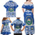 El Salvador Christmas Family Matching Off Shoulder Maxi Dress and Hawaiian Shirt The Torogoz Cartoon With Coat Of Arms - Wonder Print Shop