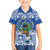 El Salvador Christmas Family Matching Off Shoulder Short Dress and Hawaiian Shirt The Torogoz Cartoon With Coat Of Arms - Wonder Print Shop