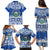 El Salvador Christmas Family Matching Puletasi and Hawaiian Shirt The Torogoz Cartoon With Coat Of Arms - Wonder Print Shop