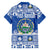 El Salvador Christmas Family Matching Puletasi and Hawaiian Shirt The Torogoz Cartoon With Coat Of Arms - Wonder Print Shop