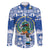 El Salvador Christmas Family Matching Puletasi and Hawaiian Shirt The Torogoz Cartoon With Coat Of Arms - Wonder Print Shop