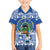 El Salvador Christmas Family Matching Short Sleeve Bodycon Dress and Hawaiian Shirt The Torogoz Cartoon With Coat Of Arms - Wonder Print Shop