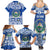 El Salvador Christmas Family Matching Summer Maxi Dress and Hawaiian Shirt The Torogoz Cartoon With Coat Of Arms - Wonder Print Shop