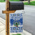 El Salvador Christmas Garden Flag The Torogoz Cartoon With Coat Of Arms - Wonder Print Shop