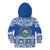 El Salvador Christmas Kid Hoodie The Torogoz Cartoon With Coat Of Arms - Wonder Print Shop