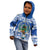 El Salvador Christmas Kid Hoodie The Torogoz Cartoon With Coat Of Arms - Wonder Print Shop