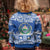 El Salvador Christmas Kid Ugly Christmas Sweater The Torogoz Cartoon With Coat Of Arms - Wonder Print Shop