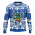 El Salvador Christmas Ugly Christmas Sweater The Torogoz Cartoon With Coat Of Arms - Wonder Print Shop