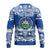 El Salvador Christmas Ugly Christmas Sweater The Torogoz Cartoon With Coat Of Arms - Wonder Print Shop