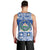 El Salvador Christmas Men Tank Top The Torogoz Cartoon With Coat Of Arms - Wonder Print Shop