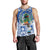 El Salvador Christmas Men Tank Top The Torogoz Cartoon With Coat Of Arms - Wonder Print Shop