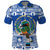 El Salvador Christmas Polo Shirt The Torogoz Cartoon With Coat Of Arms - Wonder Print Shop