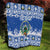 El Salvador Christmas Quilt The Torogoz Cartoon With Coat Of Arms - Wonder Print Shop