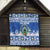 El Salvador Christmas Quilt The Torogoz Cartoon With Coat Of Arms - Wonder Print Shop