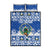 El Salvador Christmas Quilt Bed Set The Torogoz Cartoon With Coat Of Arms - Wonder Print Shop