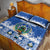 El Salvador Christmas Quilt Bed Set The Torogoz Cartoon With Coat Of Arms - Wonder Print Shop