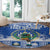 El Salvador Christmas Round Carpet The Torogoz Cartoon With Coat Of Arms