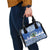 El Salvador Christmas Shoulder Handbag The Torogoz Cartoon With Coat Of Arms