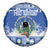 El Salvador Christmas Spare Tire Cover The Torogoz Cartoon With Coat Of Arms - Wonder Print Shop