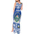 El Salvador Christmas Tank Maxi Dress The Torogoz Cartoon With Coat Of Arms - Wonder Print Shop