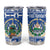 El Salvador Christmas Tumbler Cup The Torogoz Cartoon With Coat Of Arms