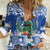 El Salvador Christmas Women Casual Shirt The Torogoz Cartoon With Coat Of Arms