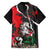 Russia Knight Fighting With Dragon Hawaiian Shirt Grunge Style - Wonder Print Shop