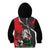 Russia Knight Fighting With Dragon Kid Hoodie Grunge Style - Wonder Print Shop