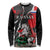 Russia Knight Fighting With Dragon Long Sleeve Shirt Grunge Style - Wonder Print Shop