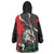 Russia Knight Fighting With Dragon Wearable Blanket Hoodie Grunge Style - Wonder Print Shop