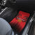 Custom Belgium Rugby Car Mats Diables Noirs Lion Head