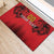 Custom Belgium Rugby Rubber Doormat Diables Noirs Lion Head - Wonder Print Shop