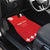 Custom Switzerland Rugby Car Mats Edelweis Pattern