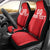 Custom Switzerland Rugby Car Seat Cover Edelweis Pattern