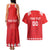 Custom Switzerland Rugby Couples Matching Tank Maxi Dress and Hawaiian Shirt Edelweis Pattern