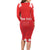 Custom Switzerland Rugby Family Matching Long Sleeve Bodycon Dress and Hawaiian Shirt Edelweis Pattern