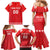 Custom Switzerland Rugby Family Matching Mermaid Dress and Hawaiian Shirt Edelweis Pattern