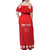 Custom Switzerland Rugby Family Matching Off Shoulder Maxi Dress and Hawaiian Shirt Edelweis Pattern