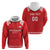 Custom Switzerland Rugby Hoodie Edelweis Pattern - Wonder Print Shop