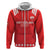 Custom Switzerland Rugby Hoodie Edelweis Pattern - Wonder Print Shop