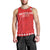 Custom Switzerland Rugby Men Tank Top Edelweis Pattern