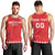 Custom Switzerland Rugby Men Tank Top Edelweis Pattern