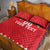 Custom Switzerland Rugby Quilt Bed Set Edelweis Pattern - Wonder Print Shop