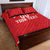 Custom Switzerland Rugby Quilt Bed Set Edelweis Pattern - Wonder Print Shop